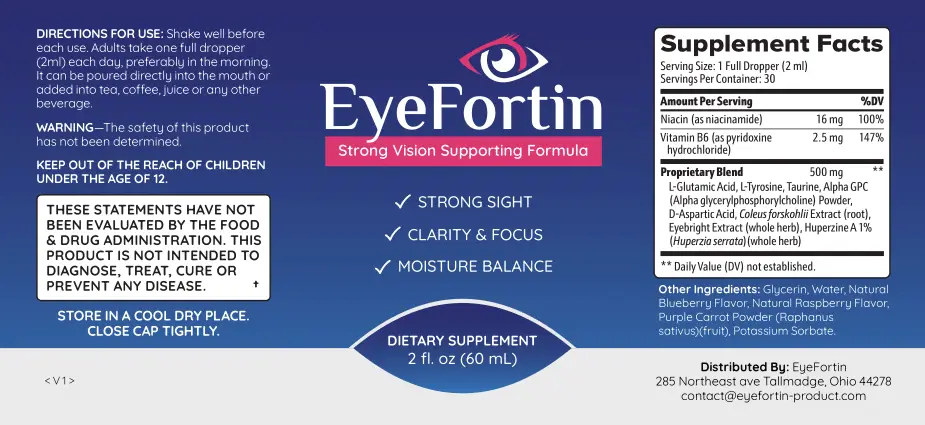 EyeFortin Label