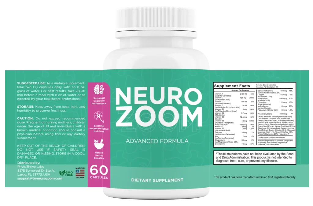 neurozoom label