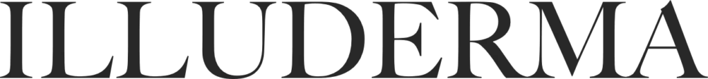 illuderma black logo